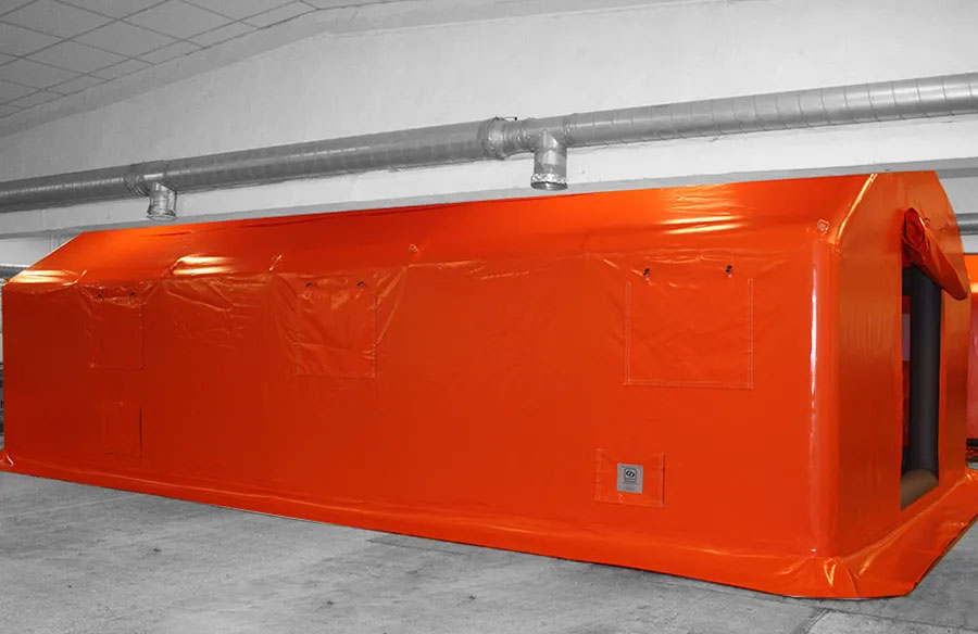 Палатка пневмокаркасная Фрегат ПКП Ф-43