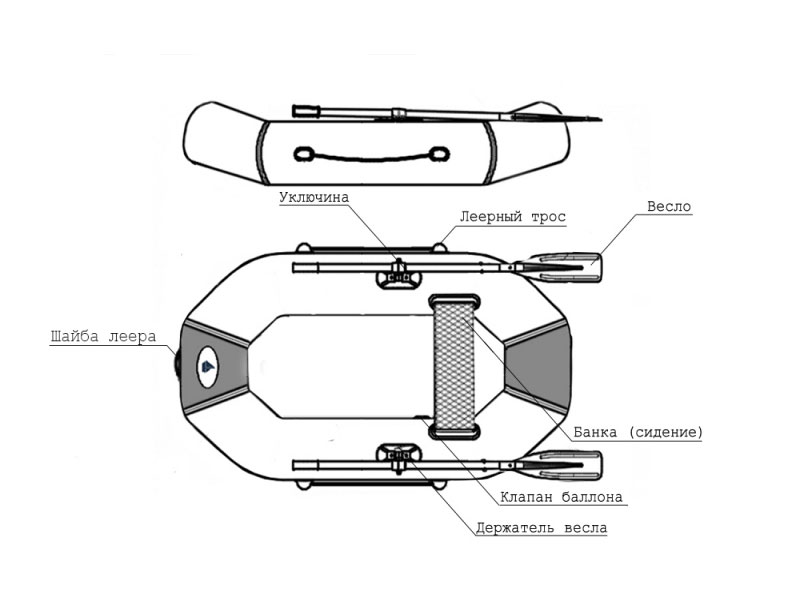 Лодка Big Boat ТАУ240